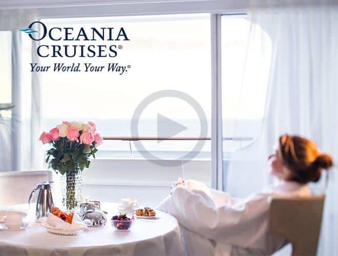 Oceania Cruises - prepaid gratuities