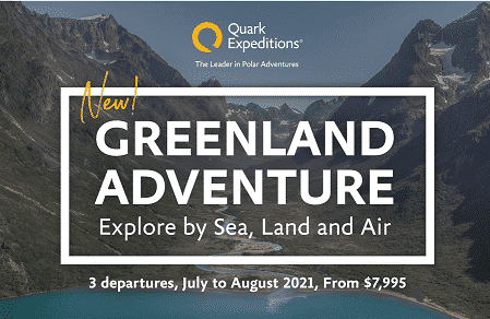 Quark Expeditions - Greenland Adventure