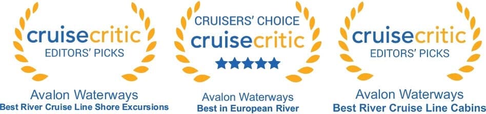 Avalon Waterways - cruise critic awards