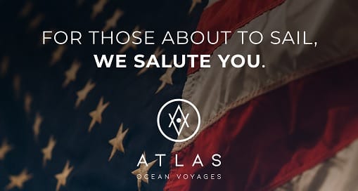 Atlas Ocean Voyages - SALUTES YOU